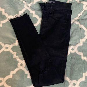 Super high rise jeans